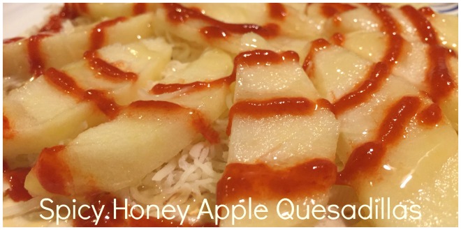 Spicy Honey Apple Quesadilla Header